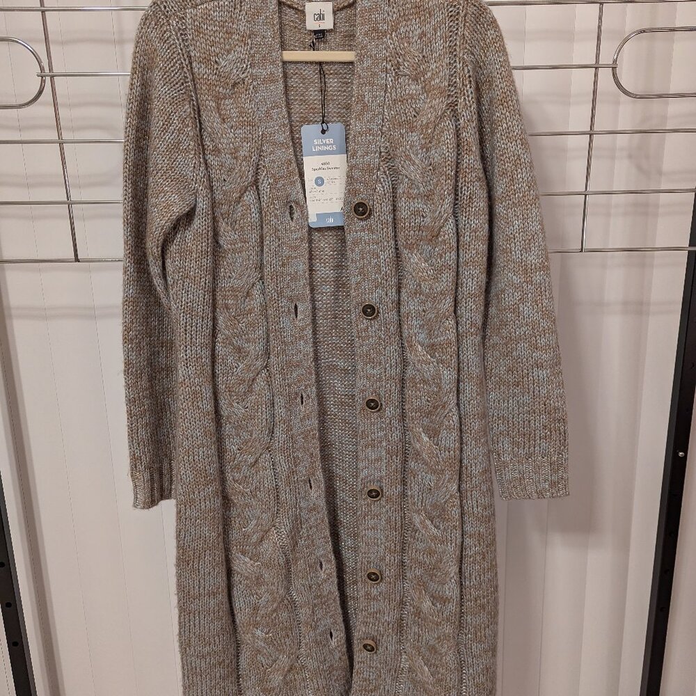 Cabi Sparkles Sweater - Size Small